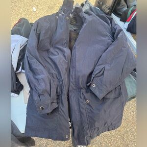 Claiborne Men's Dark Blue Raincoat